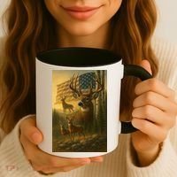 American Deer Coffee Mug thumb 3