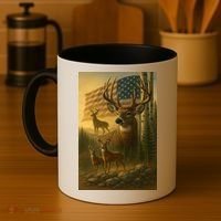 American Deer Coffee Mug thumb 4