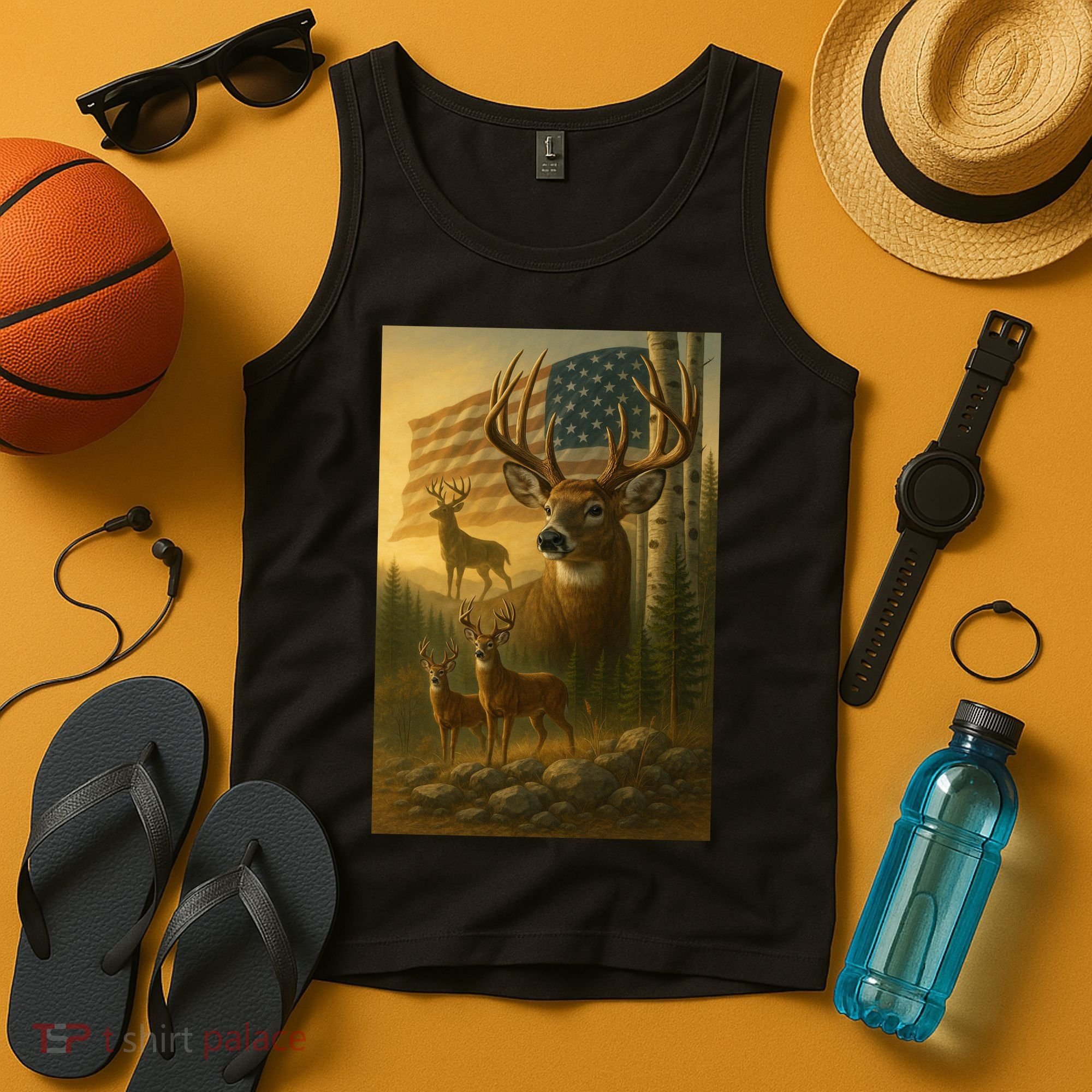 American Deer Tank Top