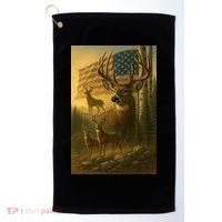 American Deer Golf Towel thumb 0