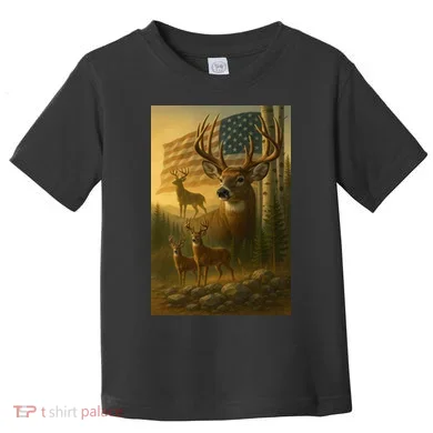 American Deer Toddler T-Shirt