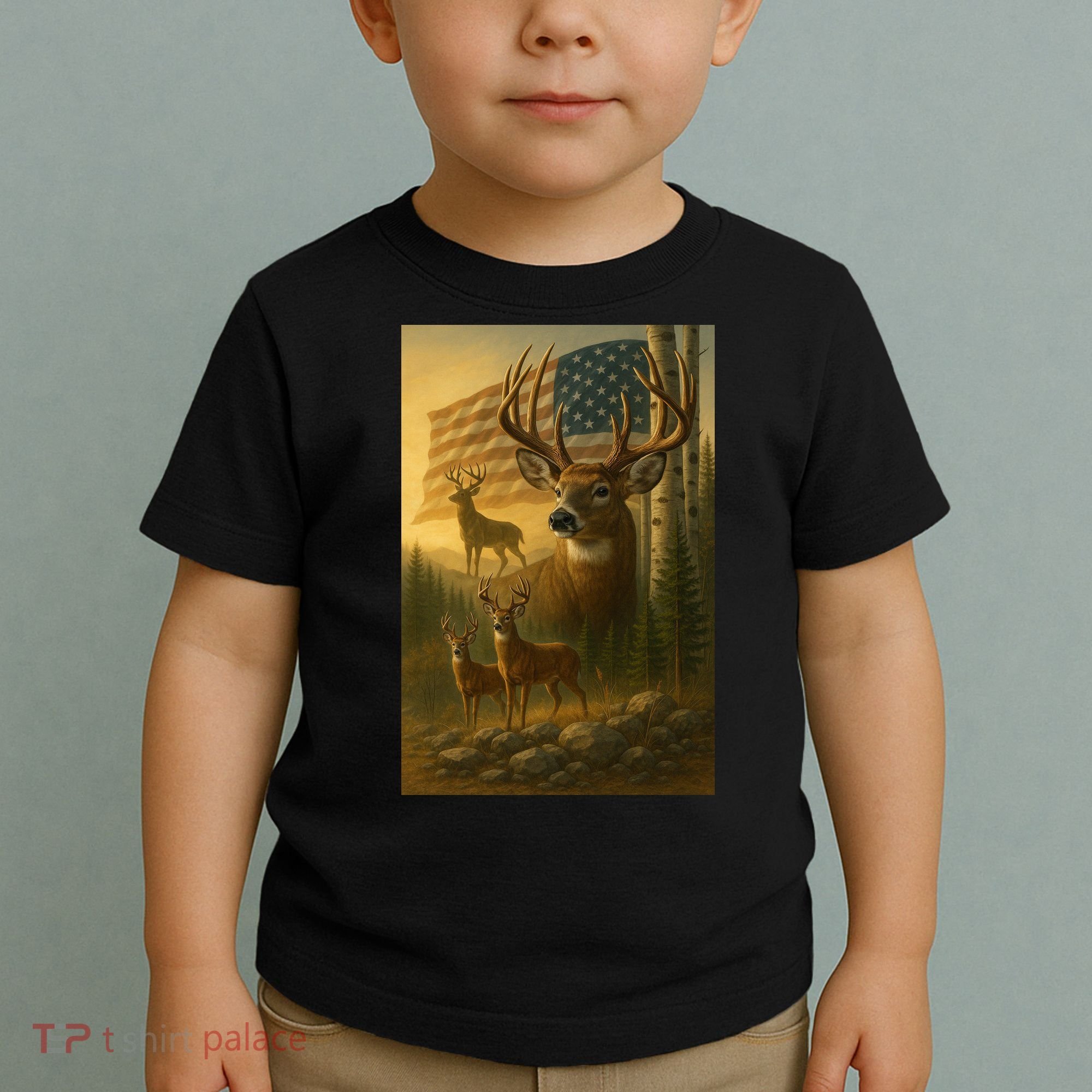 American Deer Toddler T-Shirt