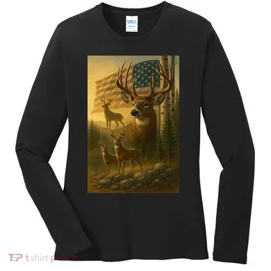 American Deer Women's Long Sleeve Shirt