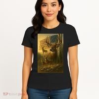 American Deer Women's T-Shirt thumb 4