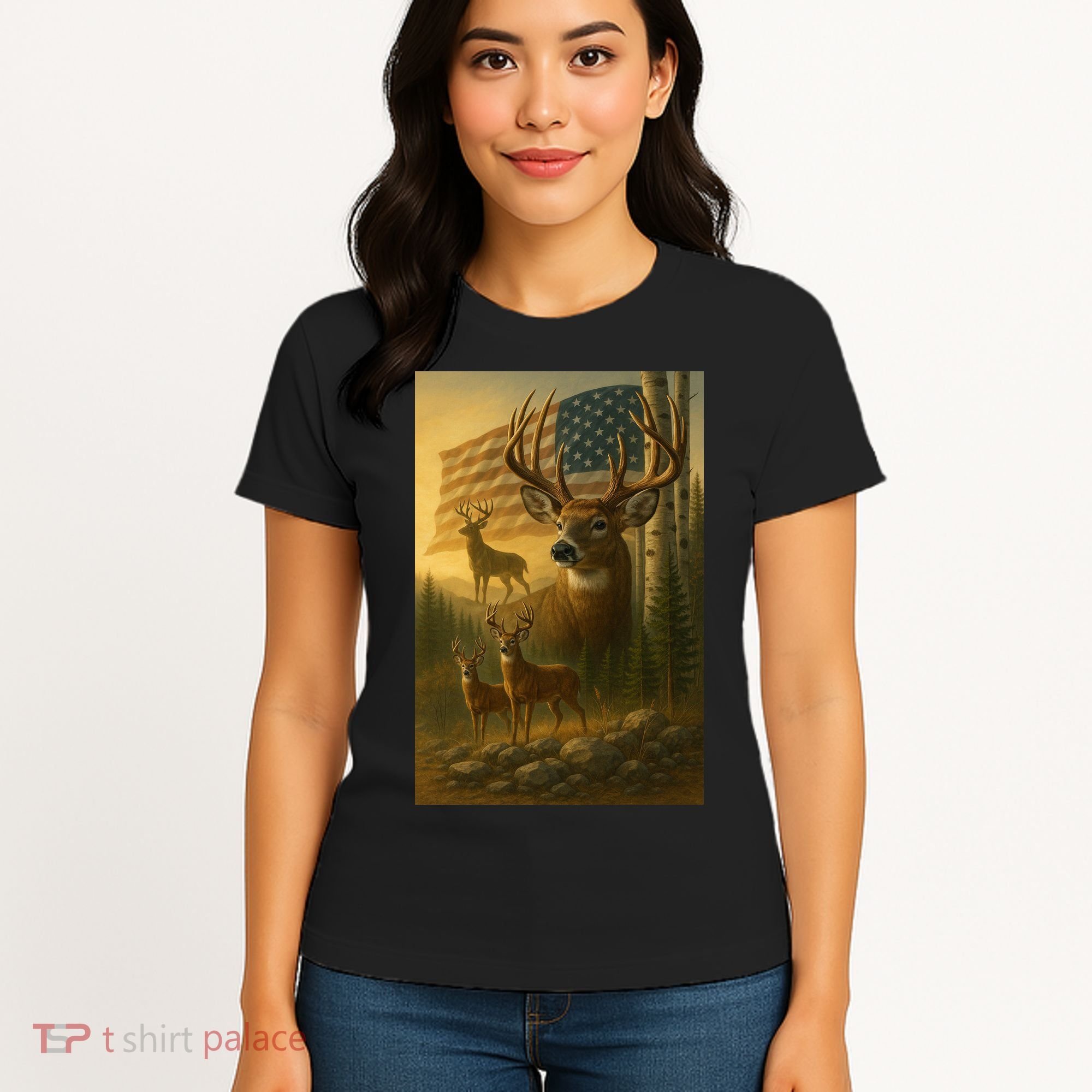 American Deer Women's T-Shirt