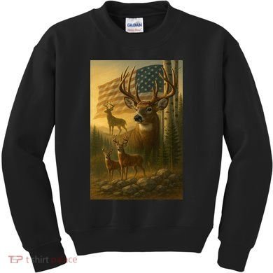 American Deer Kids Sweatshirt