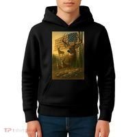 American Deer Kids Hoodie thumb 4