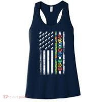 Autism Dad Awareness American Flag USA Women's Tank Top thumb 0