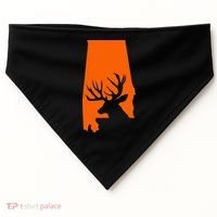 Alabama Deer USA-Made Doggie Bandana thumb 0