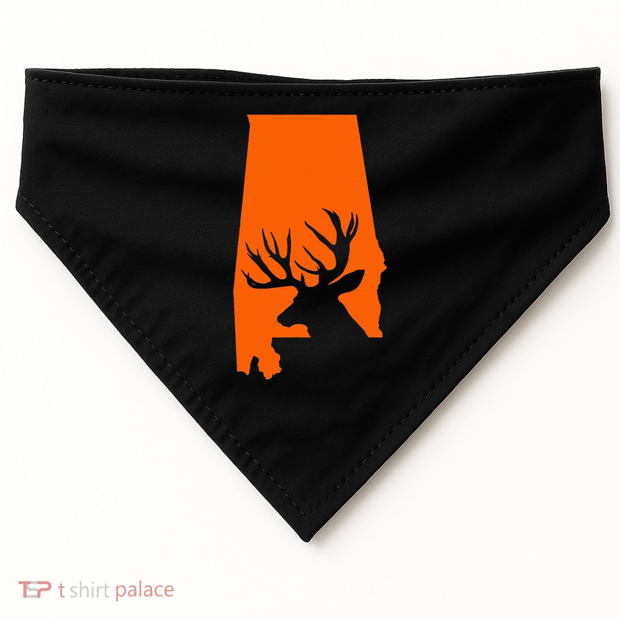 Alabama Deer USA-Made Doggie Bandana