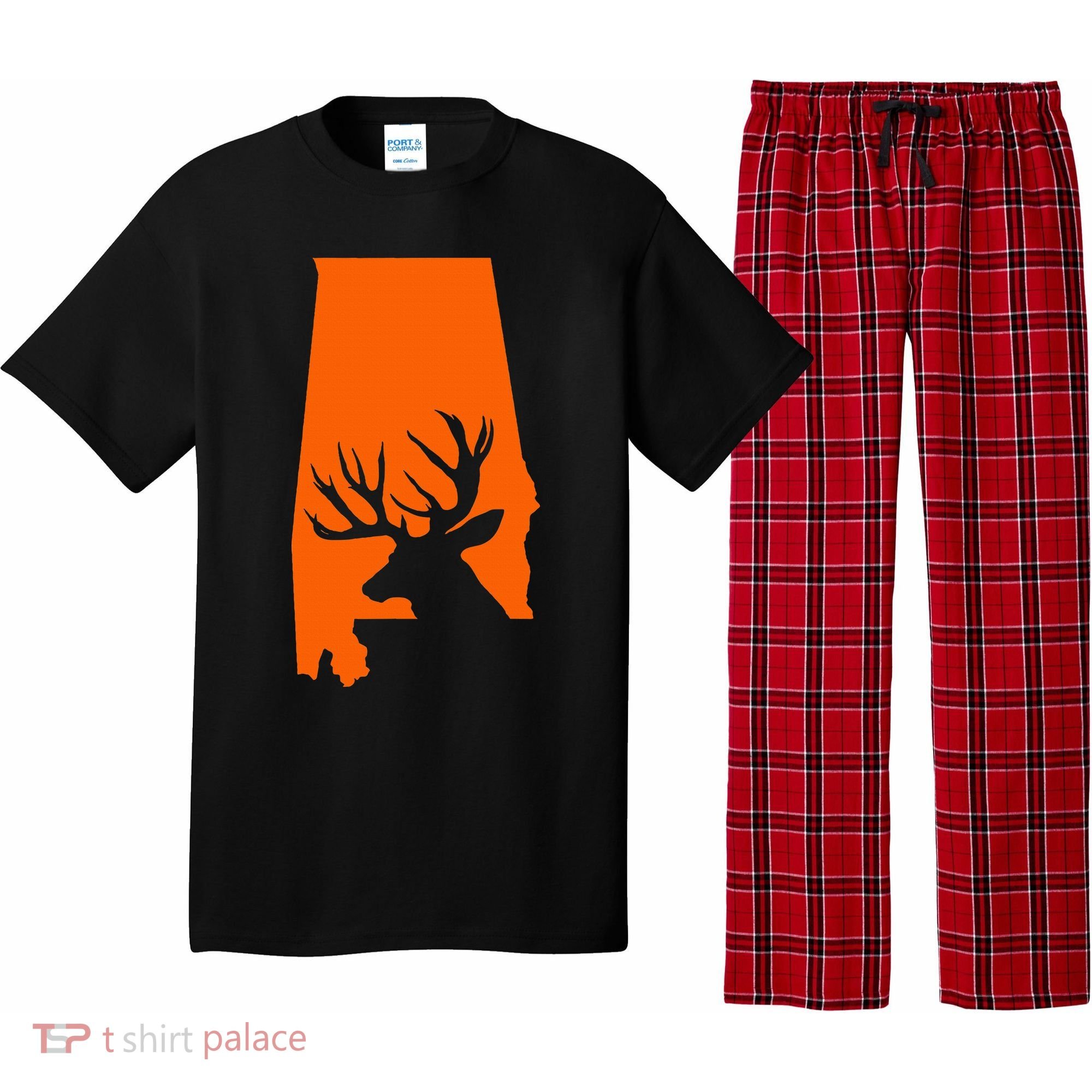 Alabama Deer Pajama Set