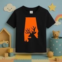 Alabama Deer Toddler T-Shirt thumb 3