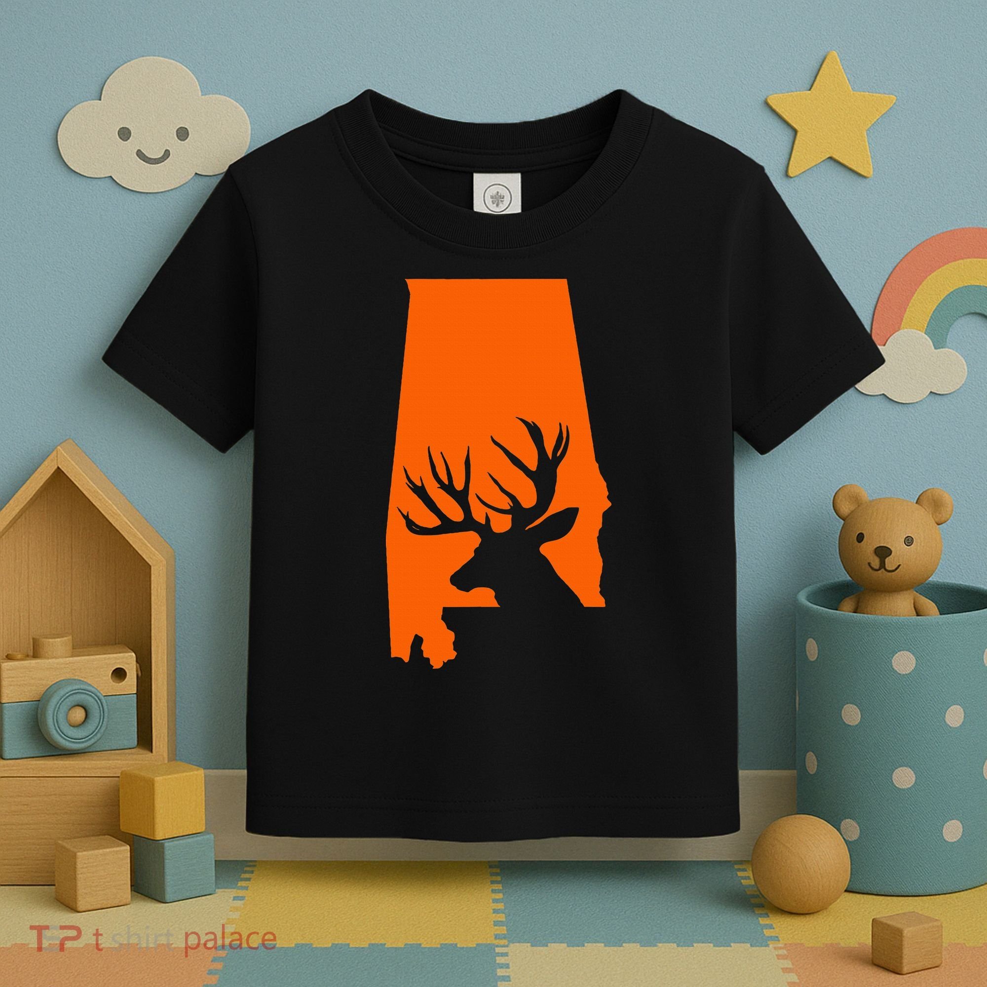 Alabama Deer Toddler T-Shirt