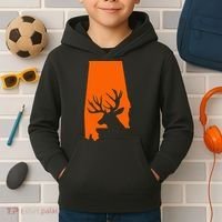 Alabama Deer Kids Hoodie thumb 2