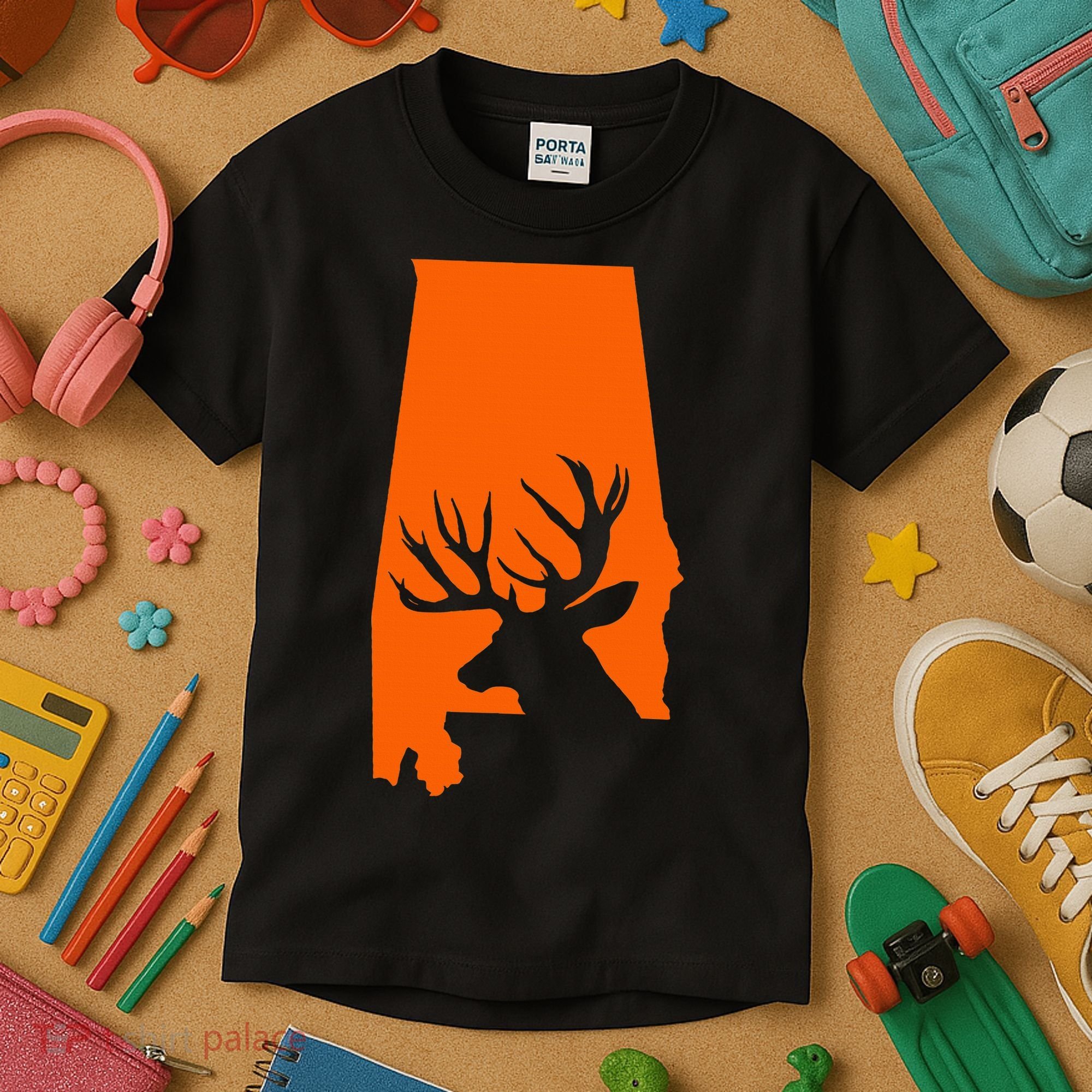 Alabama Deer Kids T-Shirt