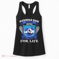 Asshole Dad And Smartass Daughter Best Friends Fod Life Women's Tank Top thumb 0