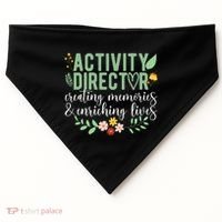 Activity Director Appreciation Activity Professional Week USA-Made Doggie Bandana thumb 0