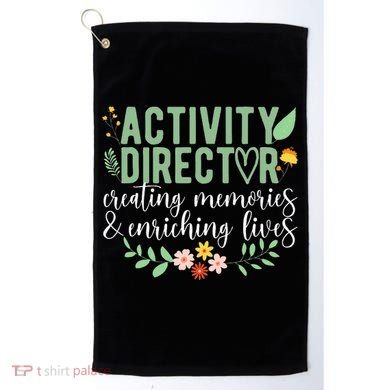 Activity Director Appreciation Activity Professional Week Golf Towel