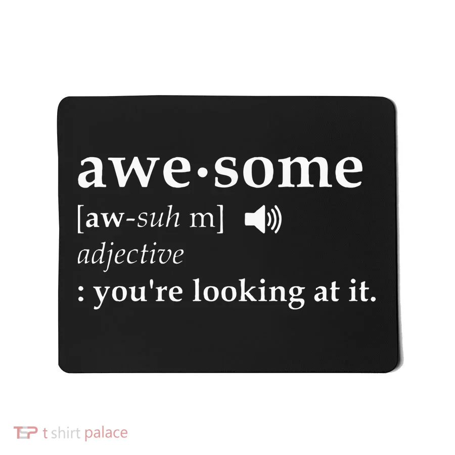 Awesome Definition Mousepad