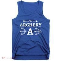 Archery Dad Archer Bow Arrow Father's Day Sports Lover Gift Tank Top thumb 0