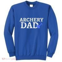 Archery Dad Archer Bow Arrow Father's Day Sports Lover Cute Gift Sweatshirt thumb 0