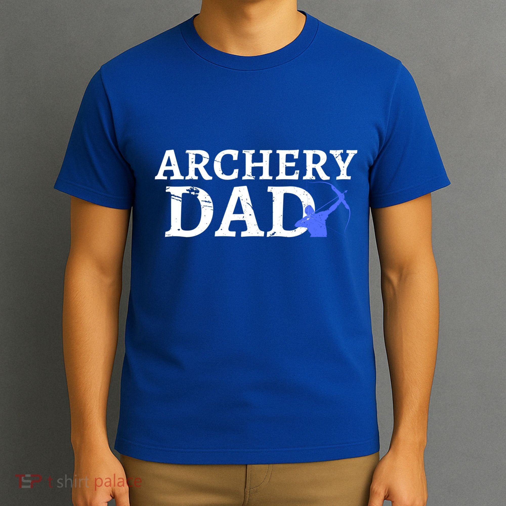 Archery Dad Archer Bow Arrow Father's Day Sports Lover Cute Gift T-Shirt