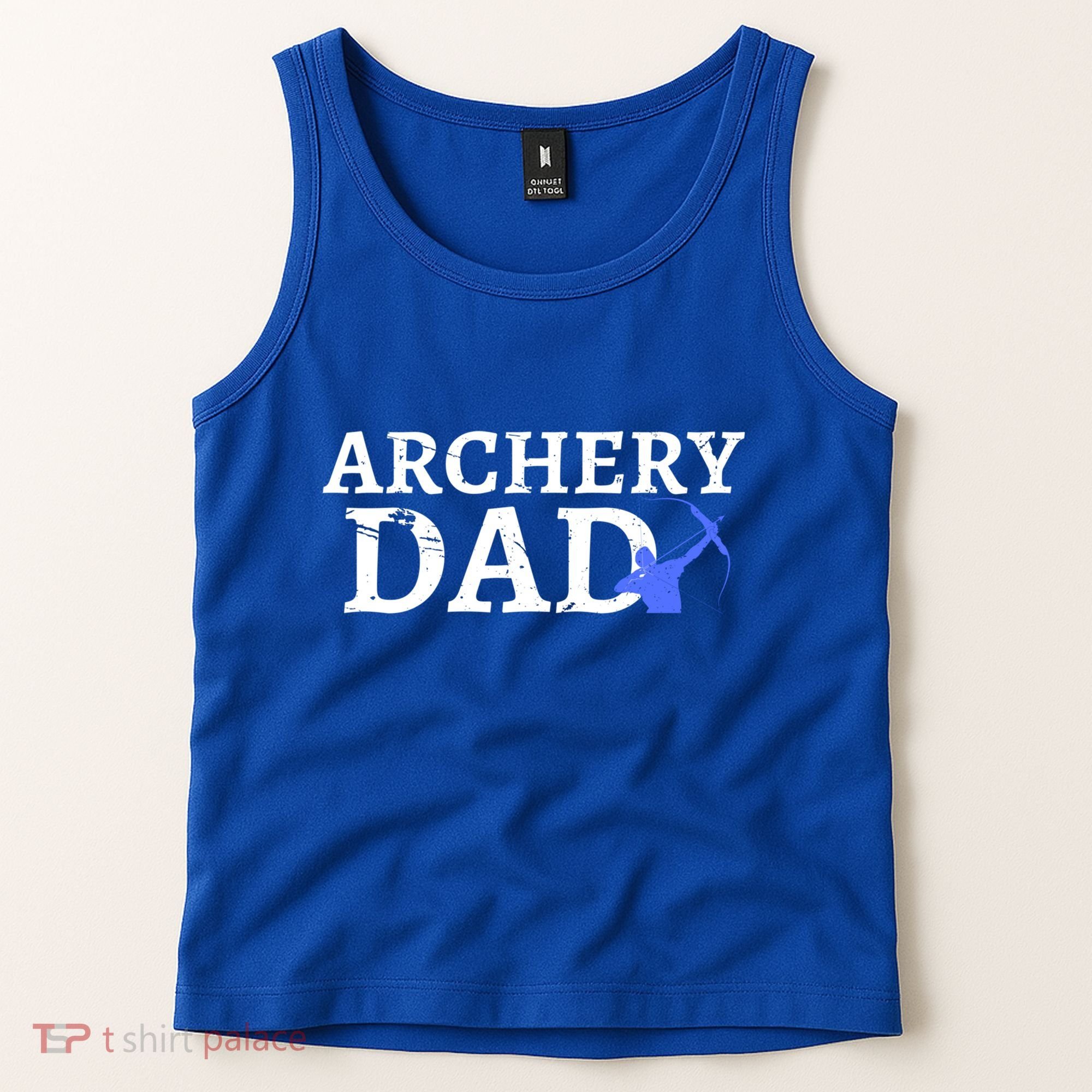 Archery Dad Archer Bow Arrow Father's Day Sports Lover Cute Gift Tank Top