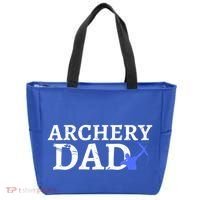 Archery Dad Archer Bow Arrow Father's Day Sports Lover Cute Gift Tote Bag thumb 0