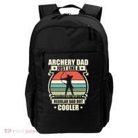 Archery Dad Archer Lover Bow Fathers Day Gift Backpack thumb 0