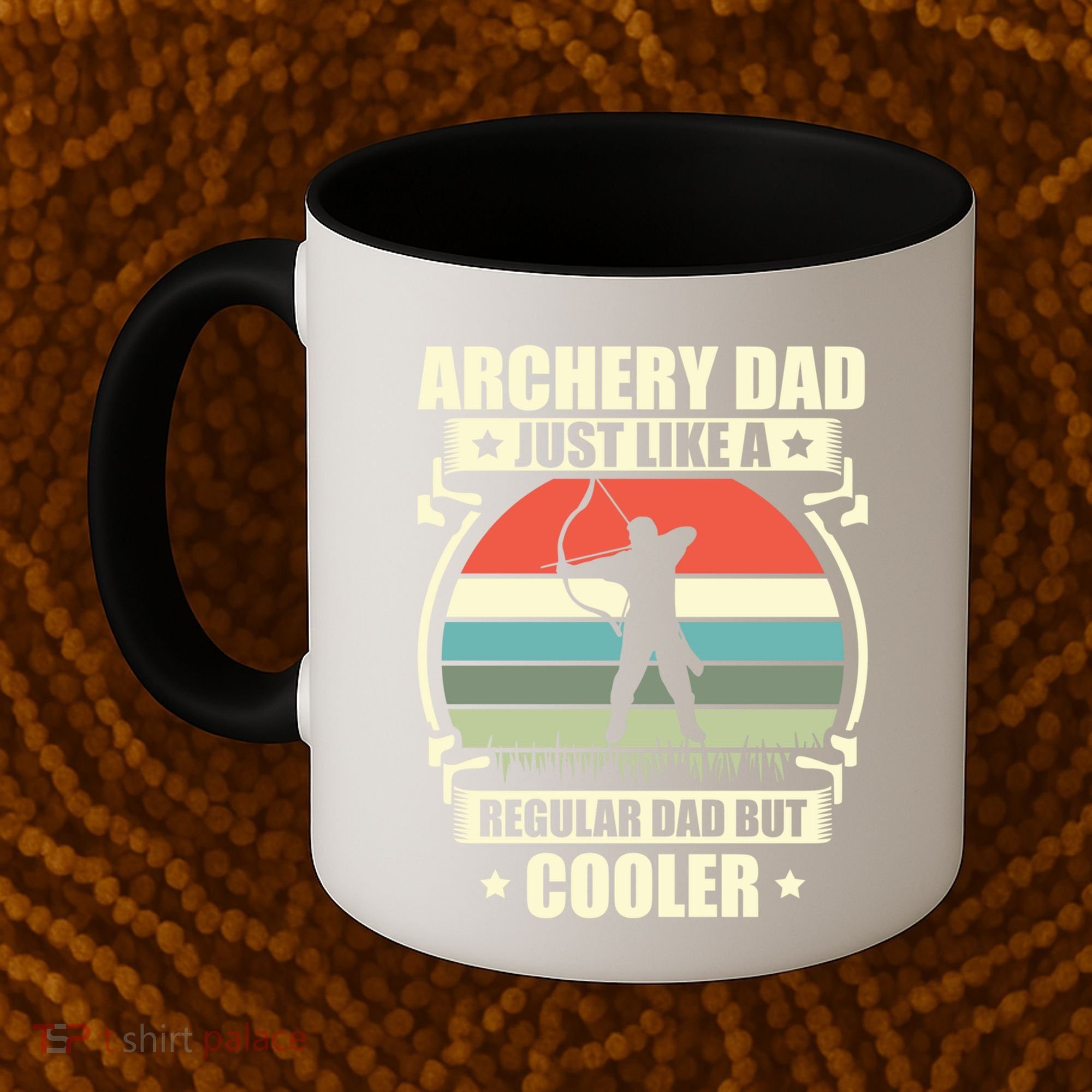 Archery Dad Archer Lover Bow Fathers Day Gift Coffee Mug
