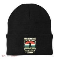 Archery Dad Archer Lover Bow Fathers Day Gift Beanie thumb 0