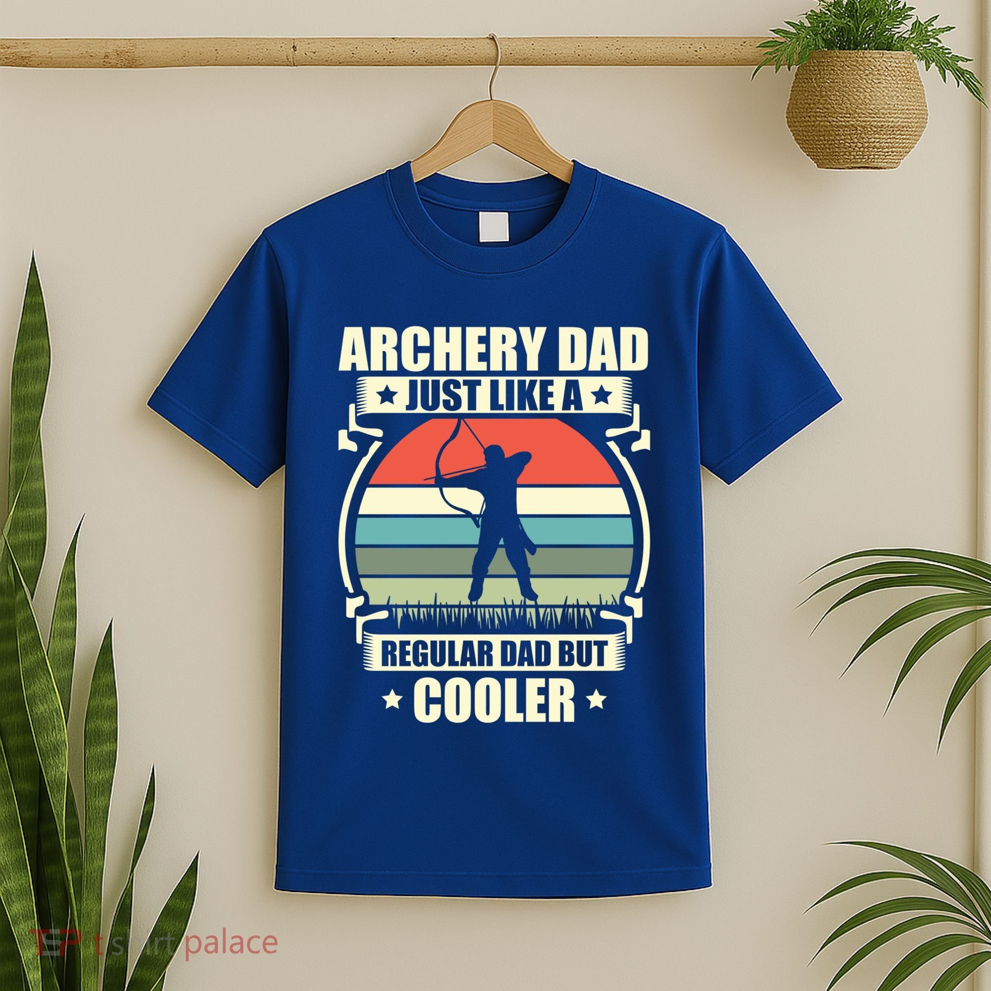 Archery Dad Archer Lover Bow Fathers Day Gift T-Shirt