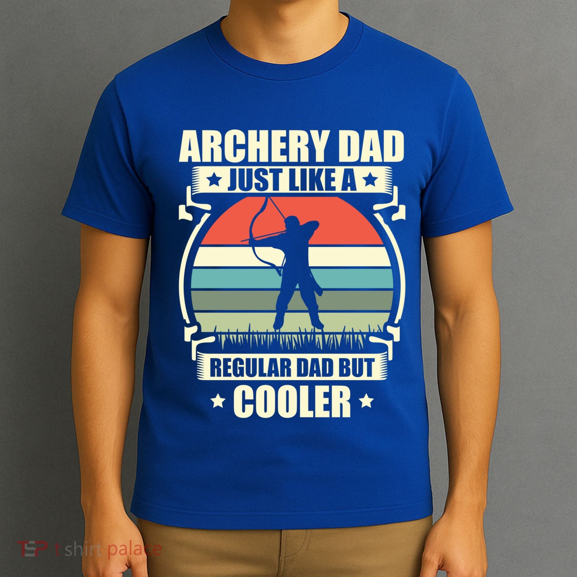 Archery Dad Archer Lover Bow Fathers Day Gift T-Shirt