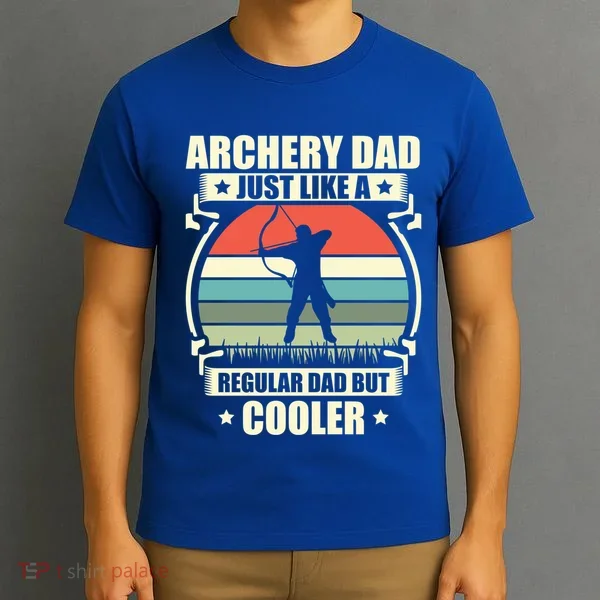 Archery Dad Archer Lover Bow Fathers Day Gift T-Shirt