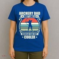 Archery Dad Archer Lover Bow Fathers Day Gift T-Shirt thumb 4