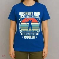 Archery Dad Archer Lover Bow Fathers Day Gift T-Shirt thumb 4