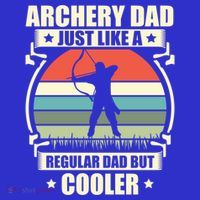 Archery Dad Archer Lover Bow Fathers Day Gift Coaster thumb 2