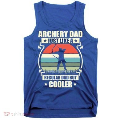 Archery Dad Archer Lover Bow Fathers Day Gift Tank Top