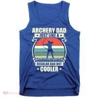 Archery Dad Archer Lover Bow Fathers Day Gift Tank Top thumb 0