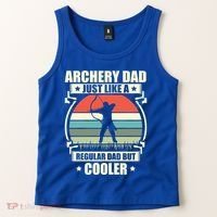 Archery Dad Archer Lover Bow Fathers Day Gift Tank Top thumb 2