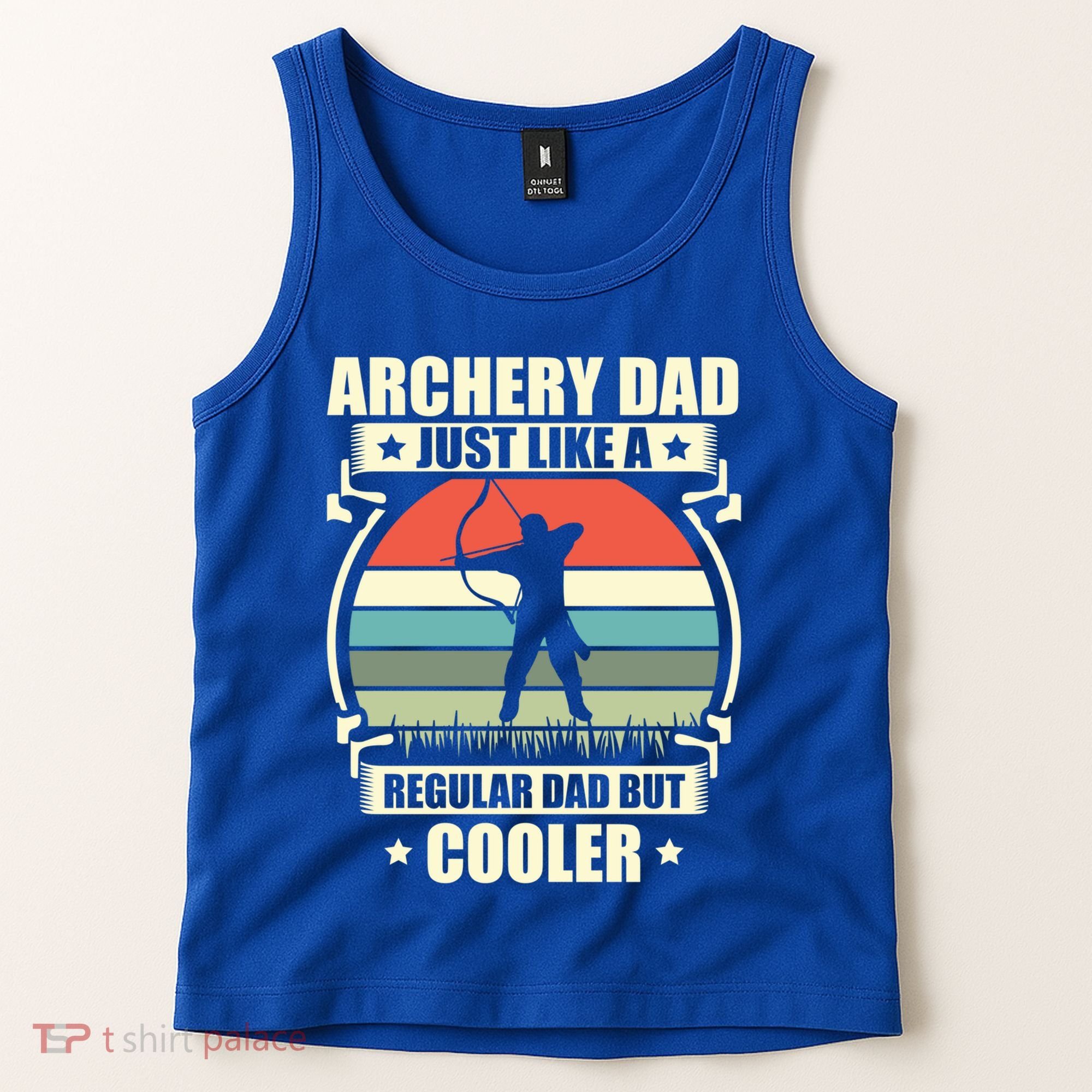 Archery Dad Archer Lover Bow Fathers Day Gift Tank Top
