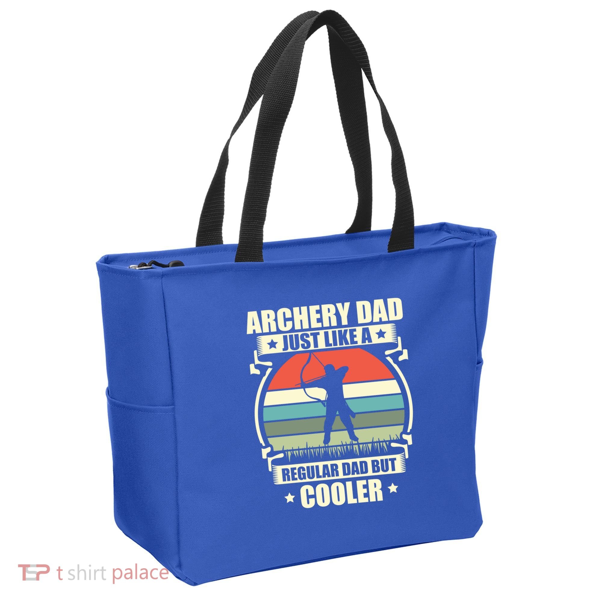 Archery Dad Archer Lover Bow Fathers Day Gift Tote Bag