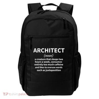 Architect Definition Architecture Student Architect Gift Backpack