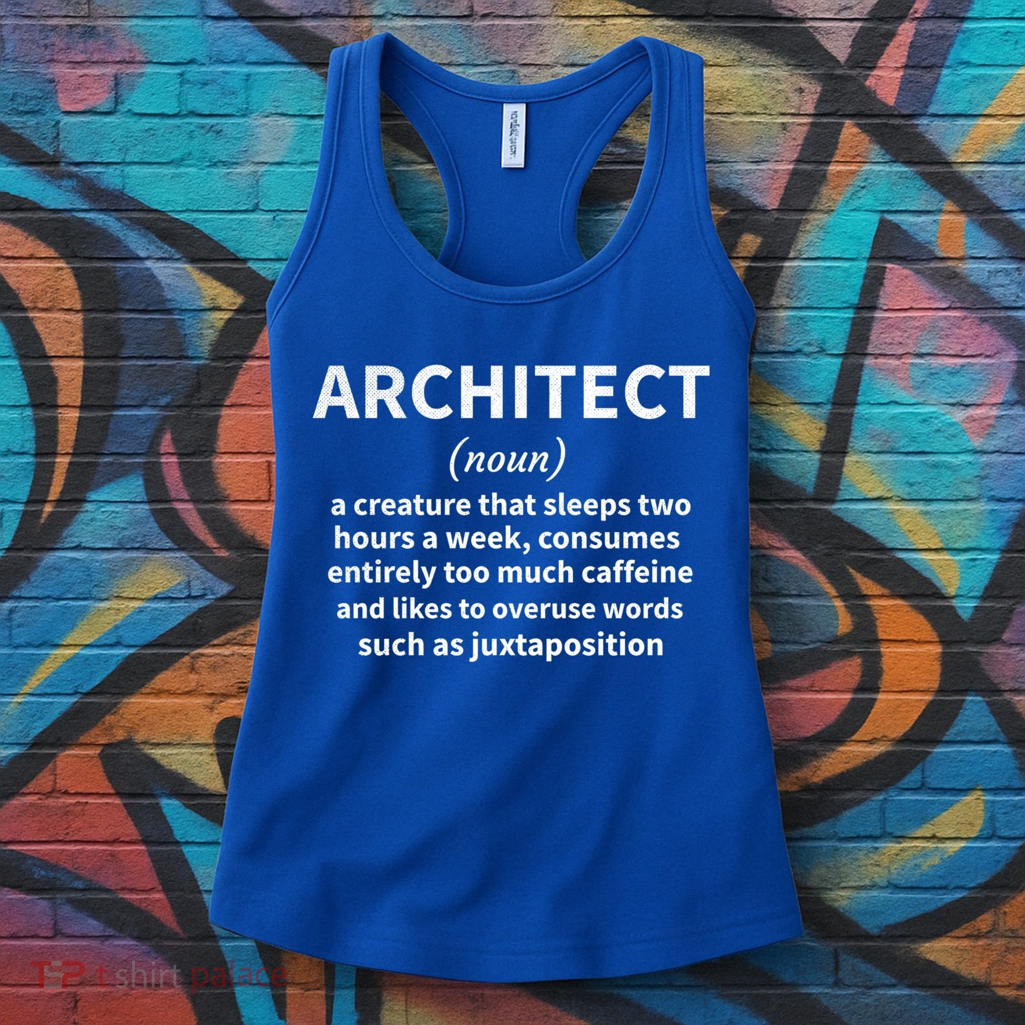 Architect Definition Architecture Student Architect Gift Women's Tank Top