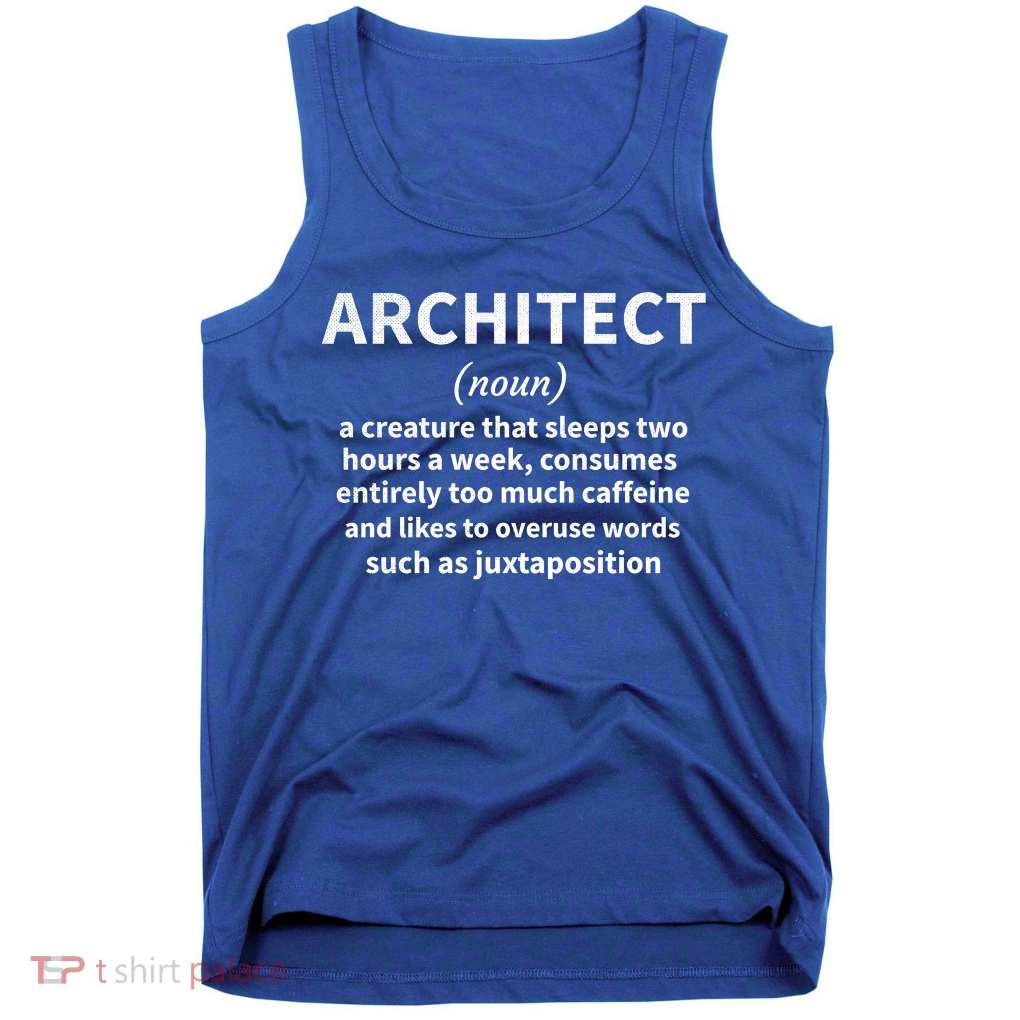 Architect Definition Architecture Student Architect Gift Tank Top