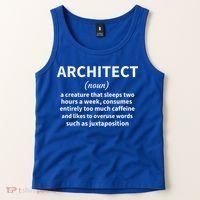 Architect Definition Architecture Student Architect Gift Tank Top thumb 2