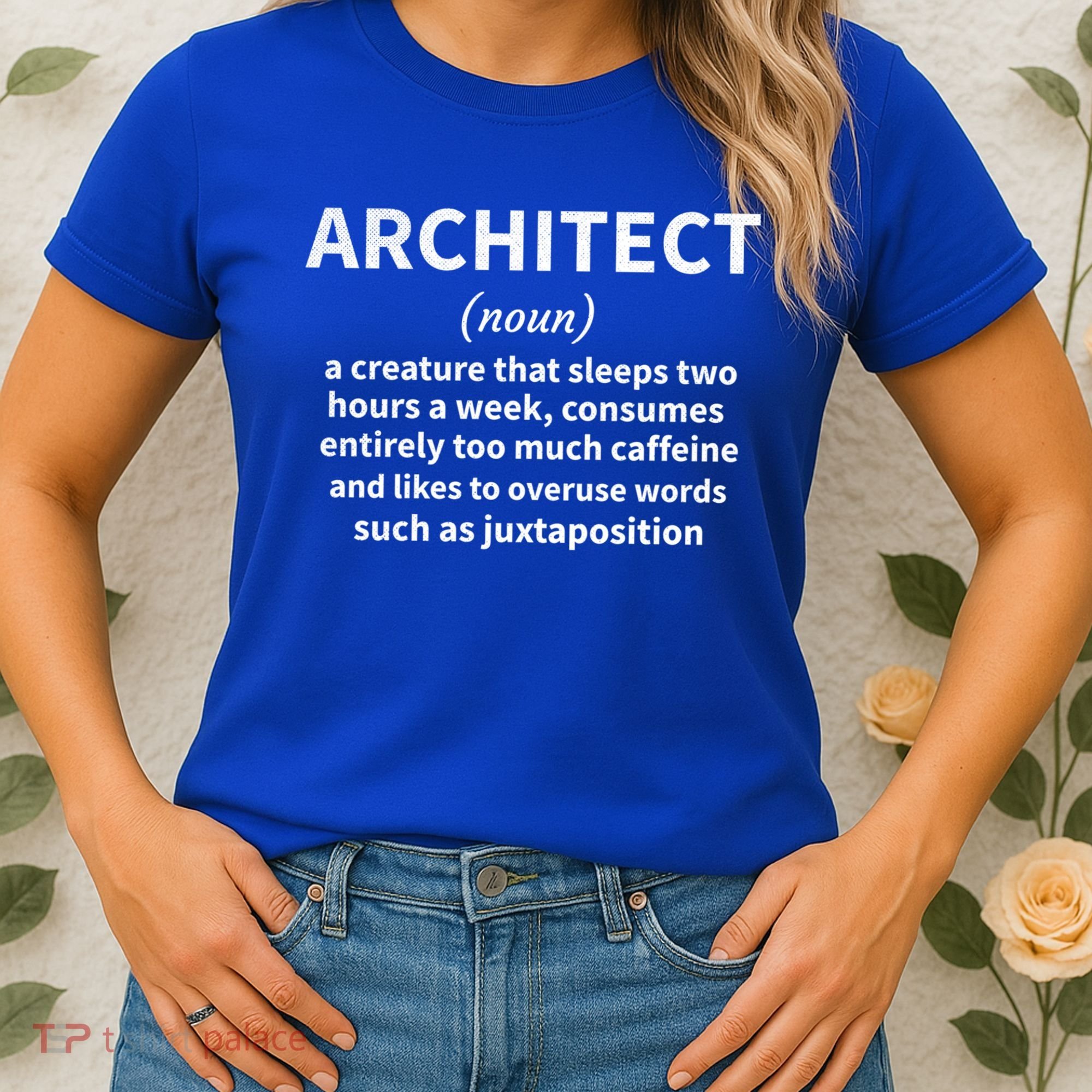Architect Definition Architecture Student Architect Gift Women's T-Shirt