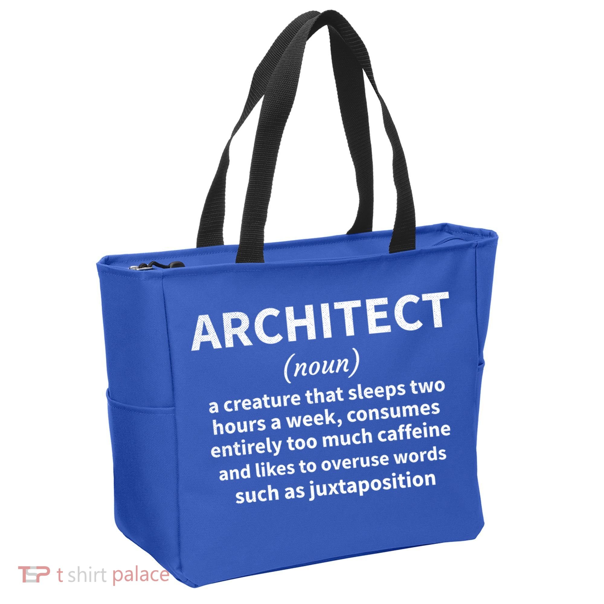 Architect Definition Architecture Student Architect Gift Tote Bag
