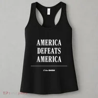 America Defeats America Women's Tank Top thumb 3
