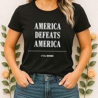 America Defeats America Women's T-Shirt thumb 2